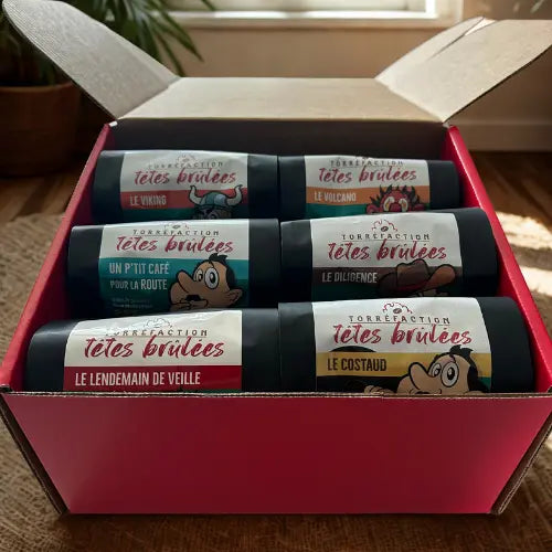 Café espresso coffret découverte Deluxe - Torréfaction des têtes Brûlées (Copie) Torréfaction Têtes brûlées