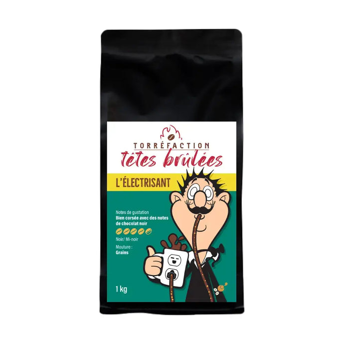 Café espresso L'Électrisant - Torréfaction des têtes brûlées