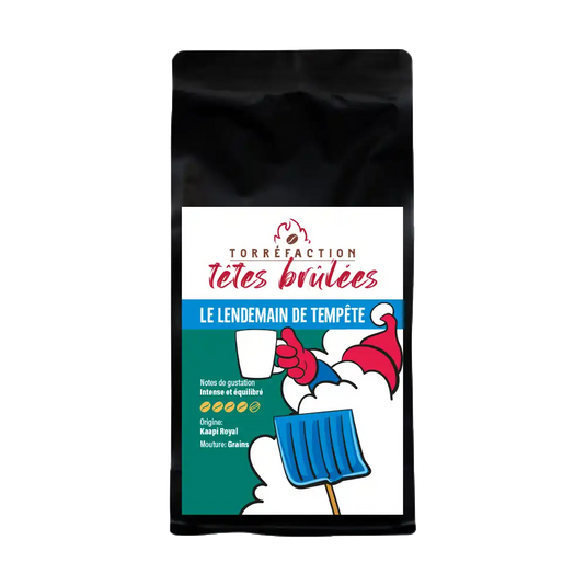 Café Espresso Lendemain de tempête  – Café corsé | Torréfaction des Têtes Brûlées